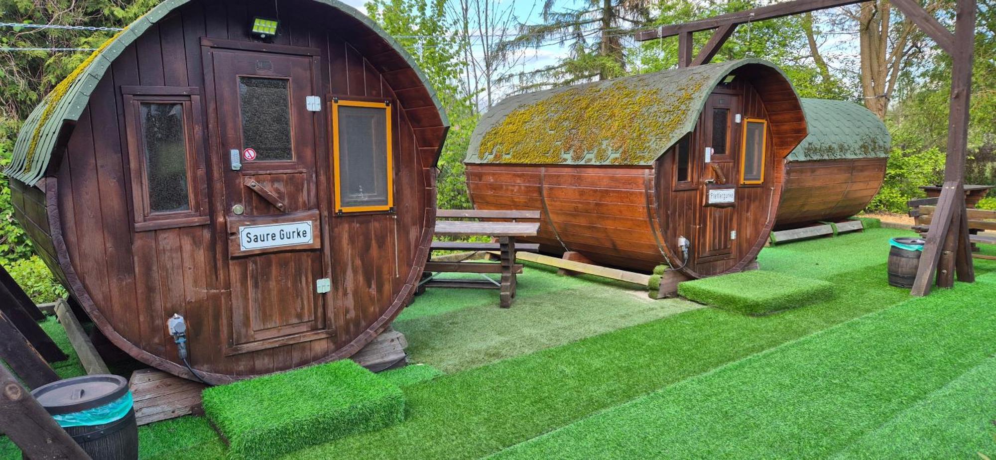 Mini Hotel Uebernachten Im Gurkenfass Lübbenau Zewnętrze zdjęcie
